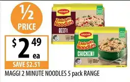 Supabarn Maggi 2 Minute Noodles offer