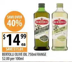 Supabarn Bertolli Olive Oil offer