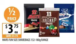Supabarn Mars Fun Size Sharebags offer