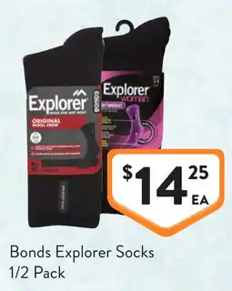 Foodworks Bonds Explorer Socks offer