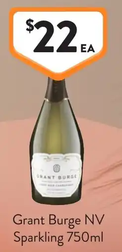 Foodworks Grant Burge NV Sparkling offer
