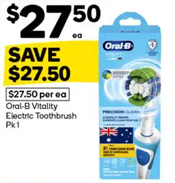 Woolworths Oral-B Vitality Electric Toothbrush offer
