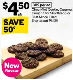 Woolworths Choc Mint Cookie offer