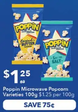 Ritchies Poppin Microwave Popcorn Varieties offer