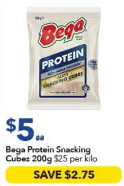 Ritchies Bega Protein Snacking Cubes offer