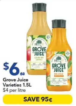 Ritchies Grove Juice offer
