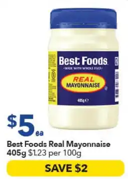 Ritchies Best Foods Real Mayonnaise offer