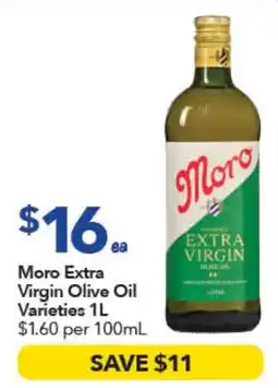 Ritchies Moro Extra Virgin Olive Oil Varieties offer