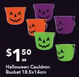 Ritchies Halloween Cauldron Bucket offer