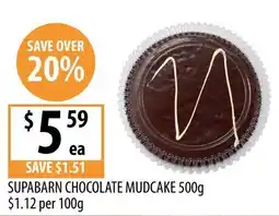 Supabarn Supabarn Chocolate Mudcake offer
