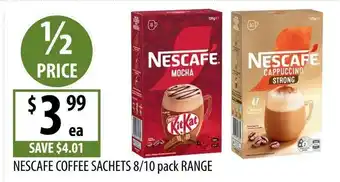 Nescafe Coffee Sachets