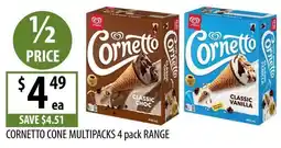 Supabarn Cornetto Cone Multipacks offer