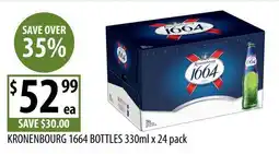 Supabarn Kronenbourg 1664 Bottles offer