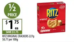 Supabarn Ritz Original Crackers offer