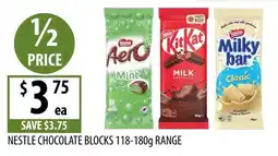 Supabarn Nestle Chocolate Blocks offer