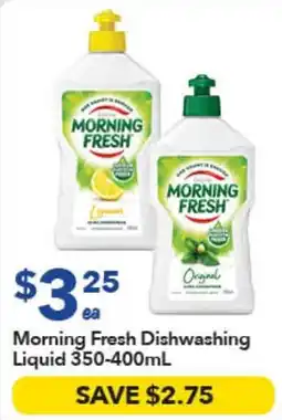 Ritchies Morning Fresh Dishwashing Liquid offer