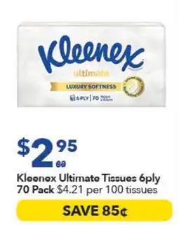 Ritchies Kleenex Ultimate Tissues offer
