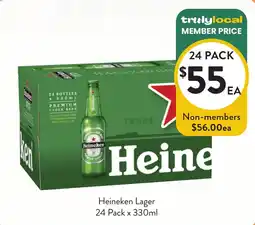 Foodworks Heineken Lager offer