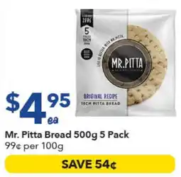 Ritchies Mr. Pitta Bread offer