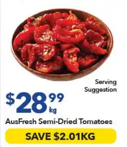 Ritchies AusFresh Semi-Dried Tomatoes offer