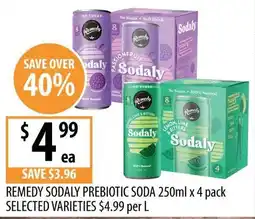 Supabarn Remedy Sodaly Prebiotic Soda offer