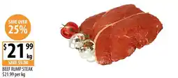 Supabarn Beef Rump Steak offer