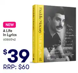 Woolworths Freddie Mercury A Life in Lyrics offer