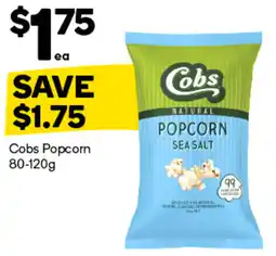 Woolworths Cobs Popcorn offer