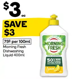 Woolworths Morning Fresh Dishwashing Liquid offer