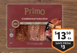 Foodworks Primo Reserve Continental Selection offer