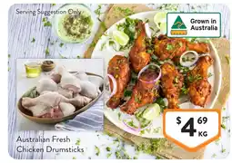 Foodworks Australian Fresh Chicken Drumsticks offer