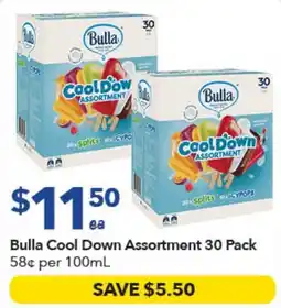 Ritchies Bulla Cool Down Assortment offer