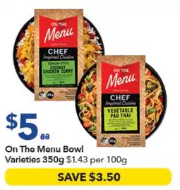 Ritchies On The Menu Bowl Varieties offer