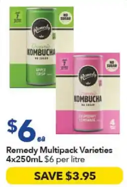 Ritchies Remedy Multipack Varieties offer