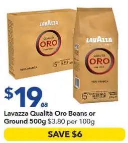 Ritchies Lavazza Qualita Oro Beans offer