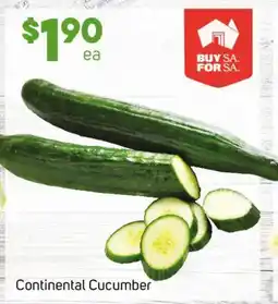 Foodland Continental Cucumber offer