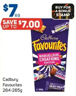 Foodland Cadbury Favourites offer