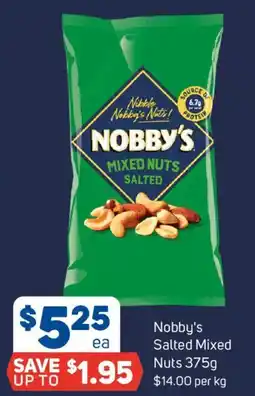 Foodland Nobby's Salted Mixed Nuts offer