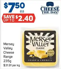 Foodland Mersey Valley Cheese offer