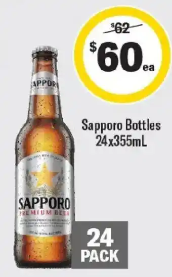 Sapporo Bottles