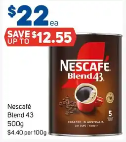 Foodland Nescafe Blend 43 offer