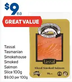 Foodland Tassal Tasmanian Smokehouse Smoked Salmon Slice offer