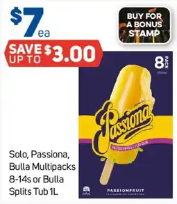 Foodland Solo, Passiona, Bulla Multipacks offer