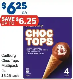 Foodland Cadbury Choc Tops Multipack offer