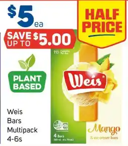 Foodland Weis Bars Multipack offer