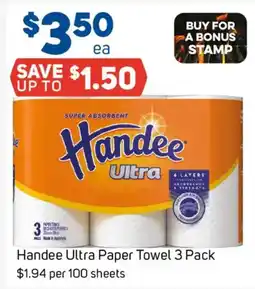 Foodland Handee Ultra Paper Towel offer