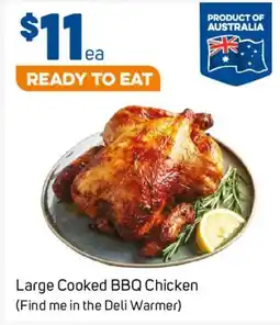 Foodland Large Cooked BBQ Chicken offer