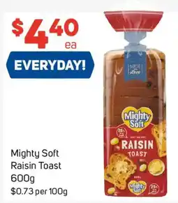 Foodland Mighty Soft Raisin Toast offer