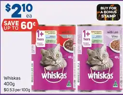 Foodland Whiskas offer