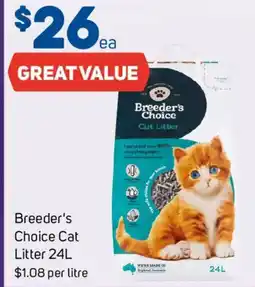 Foodland Breeder's Choice Cat Litter offer